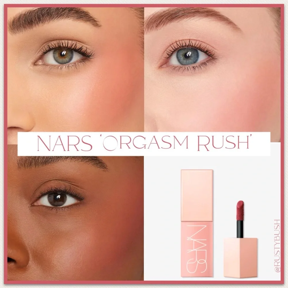 NARS ‘Orgasm Rush’ Afterglow Liquid Blush